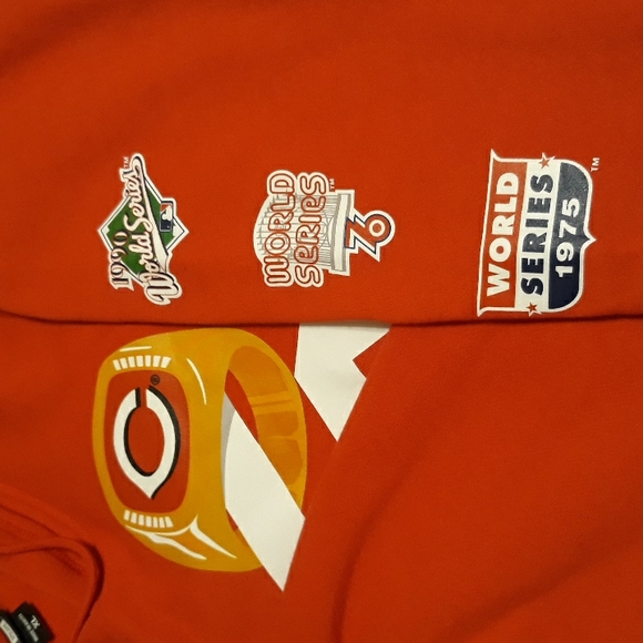 NWT New Era Cincinnati Reds Local Count The Rings Pullover Hoodie - Picture 7 of 8